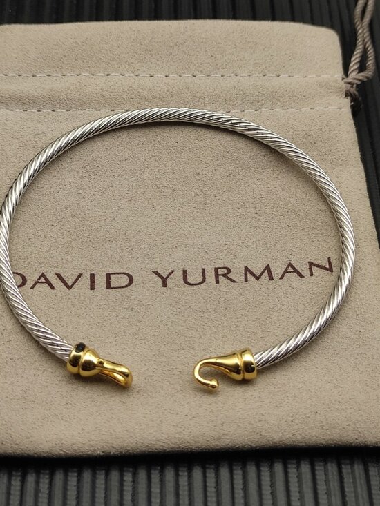 David Yurman Jewelry - David Yurman 925 Silver Bracelet with Original Pouch